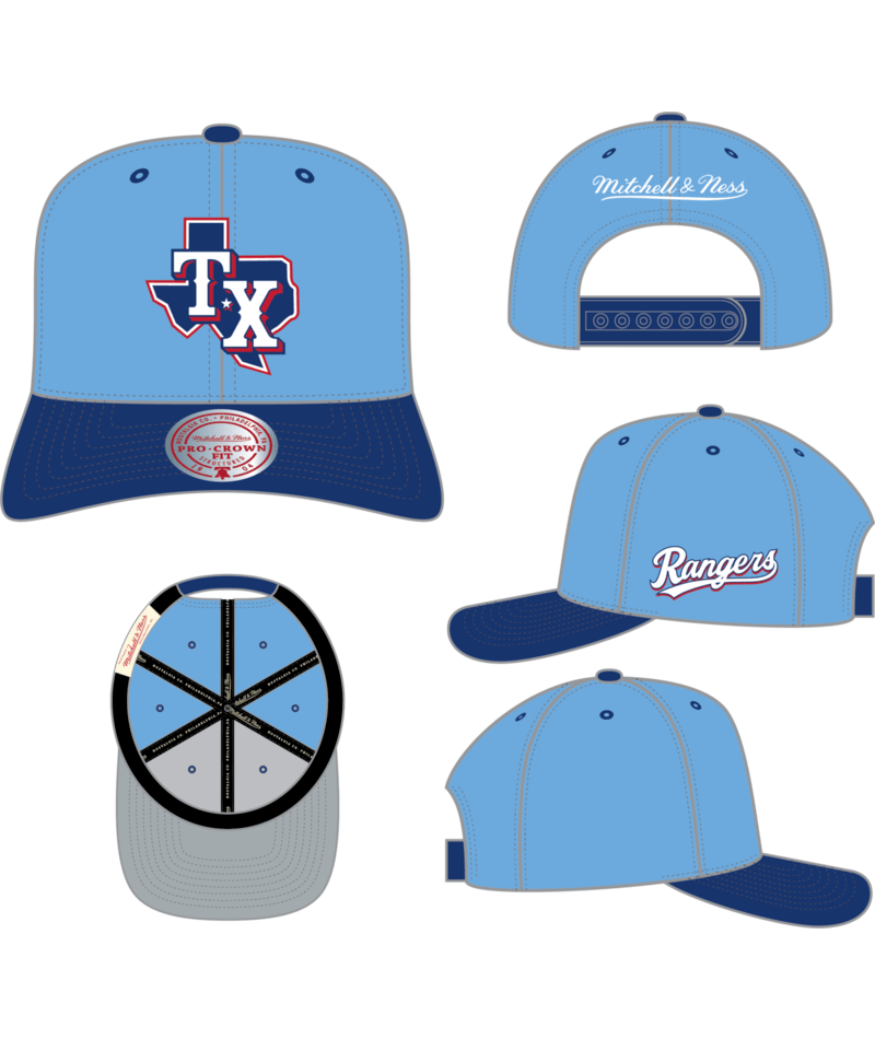 MITCHELL AND NESS RANGERS HATS by Mitchell and Ness