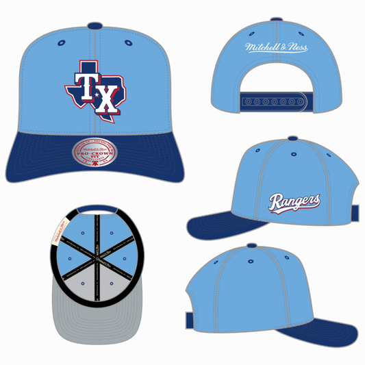 MITCHELL AND NESS RANGERS HATS by Mitchell and Ness
