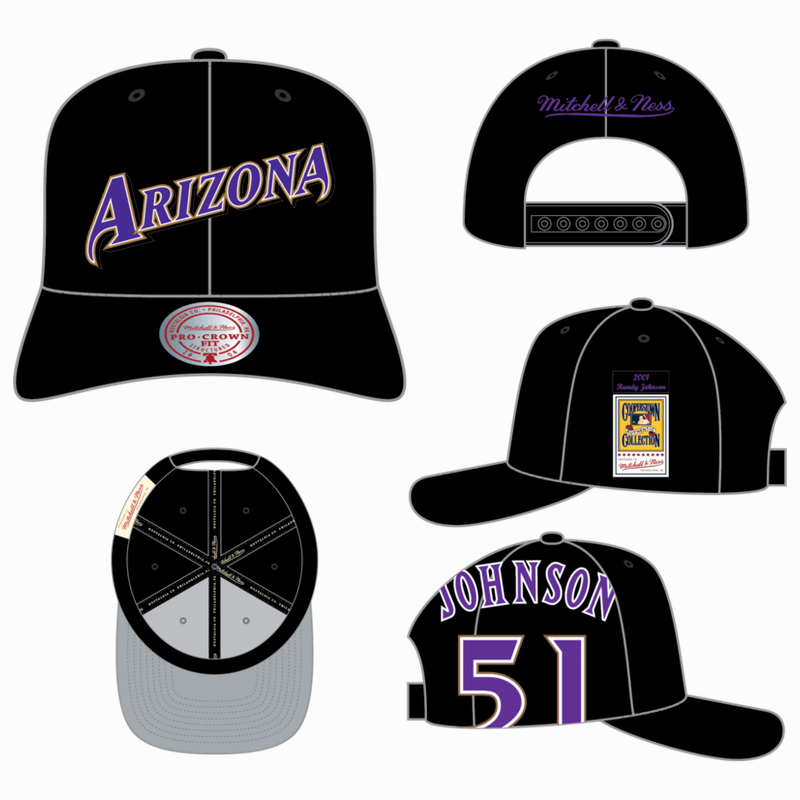 MITCHELL AND NESS DIAMONDBACKS HATS by Mitchell and Ness