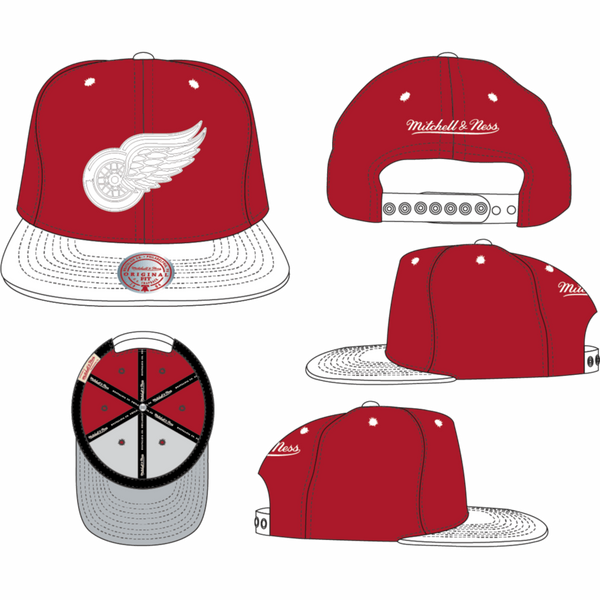 MITCHELL AND NESS DETROIT RED WINGS by Mitchell and Ness