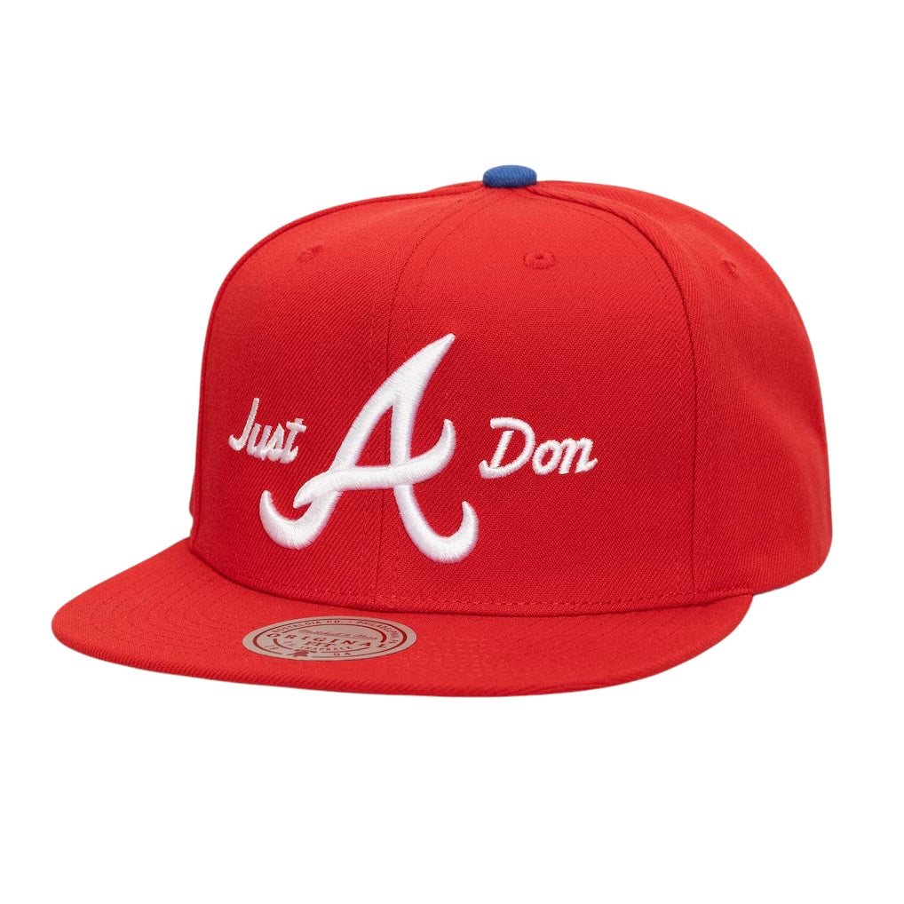 MITCHELL AND NESS BRAVES HAT by Mitchell and Ness