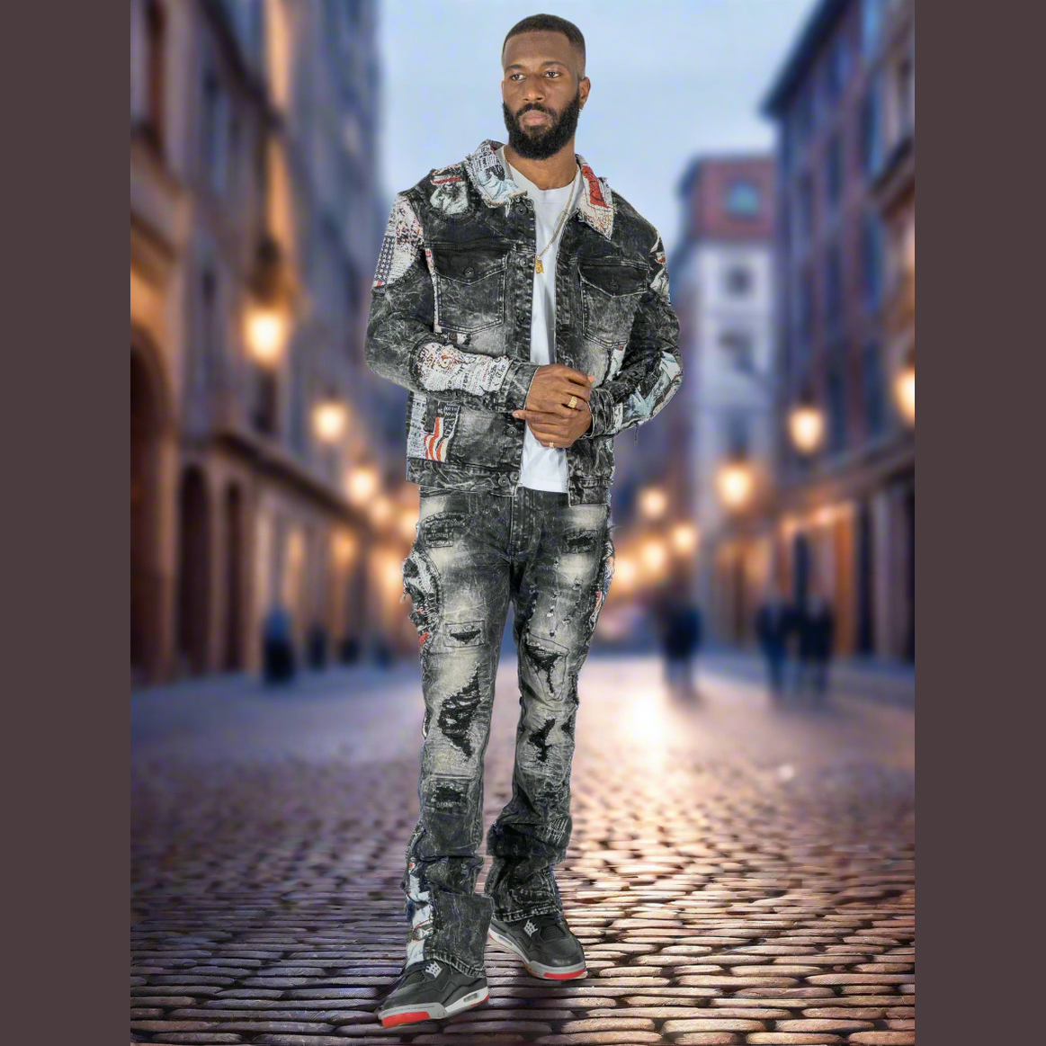 MAKOBI MOHADI DENIM JACKET