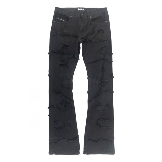 MAKOBI PASTONI STACKED JEANS by MAKOBI