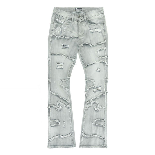 MAKOBI PASTONI STACKED JEANS by MAKOBI