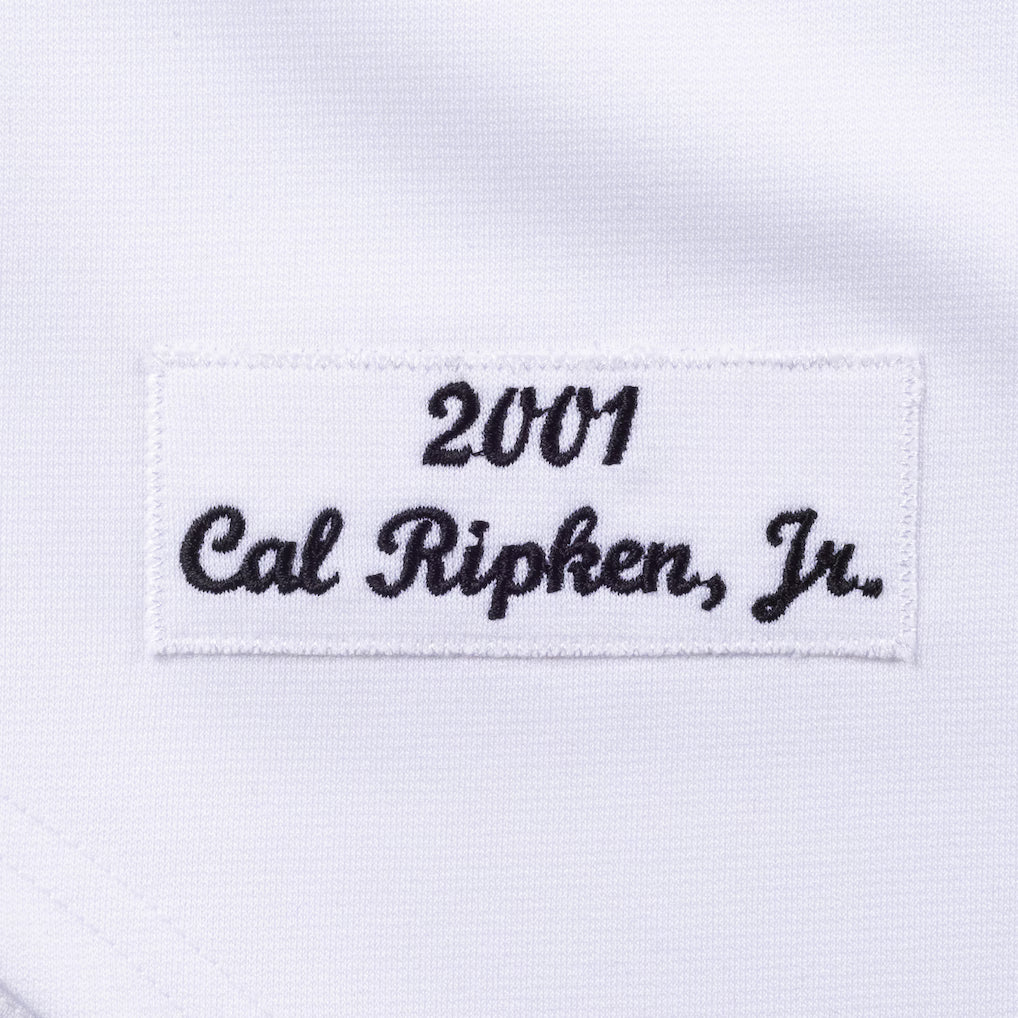MITCHELL AND NESS AUTHENTIC BALTIMORE ORIOLES 2001 CAL RIPKEN JERSEY by Mitchell and Ness