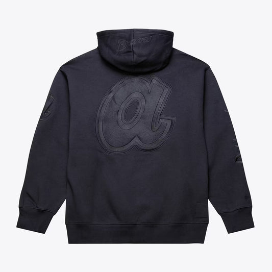MITCHELL & NESS MLB ATLANTA BRAVES PHANTOM FLEECE HOODIE by Mitchell and Ness