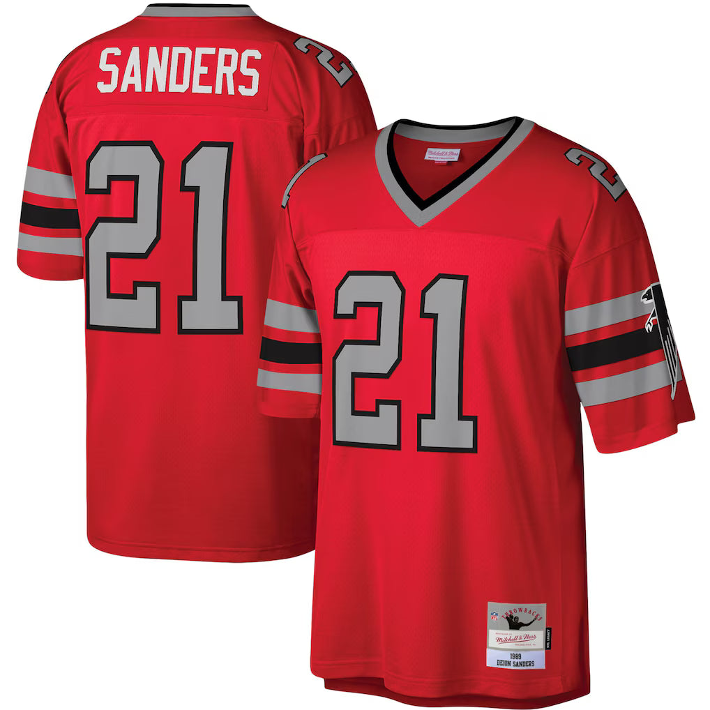MITCHELL AND NESS DEION SANDERS LEGACY 1989 JERSEY by Mitchell and Ness