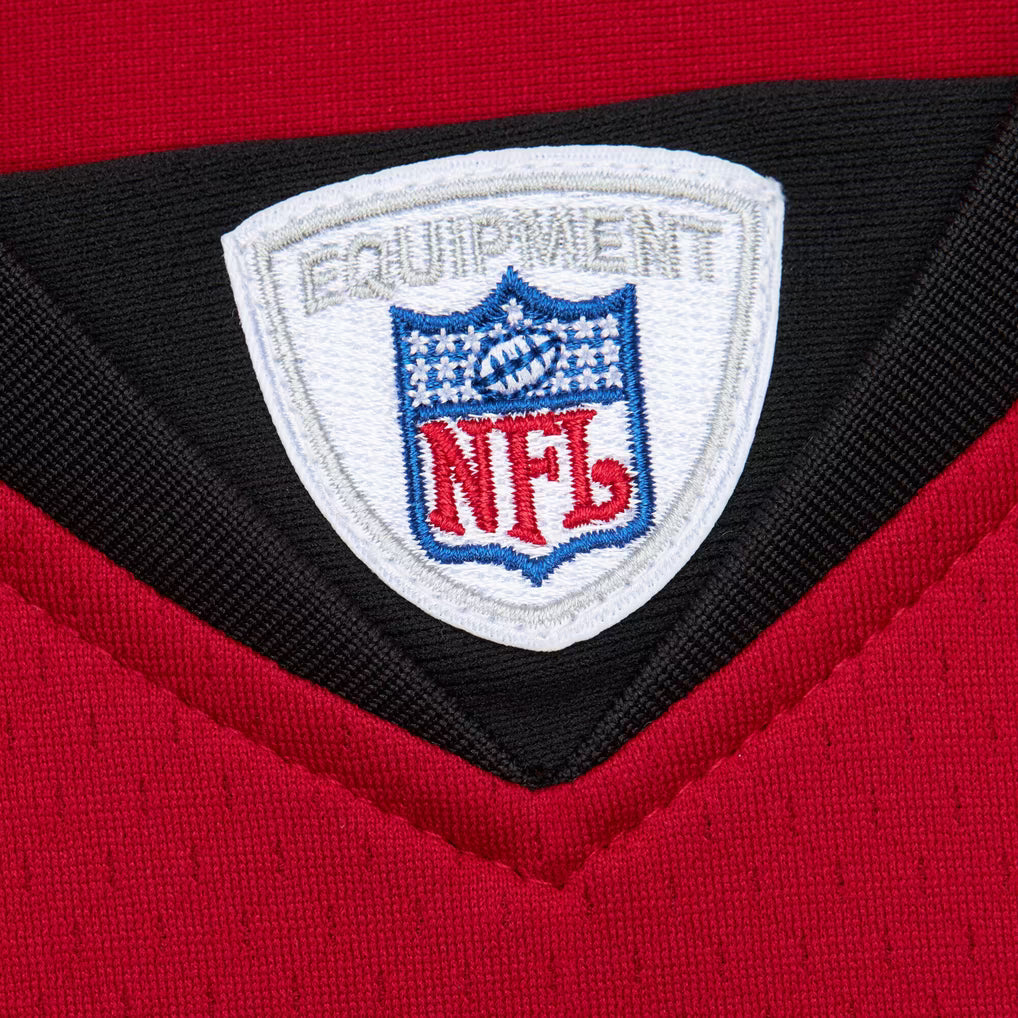 MITCHELL & NESS 2003 MICHAEL VICK SCARLET FALCONS JERSEY by Mitchell and Ness