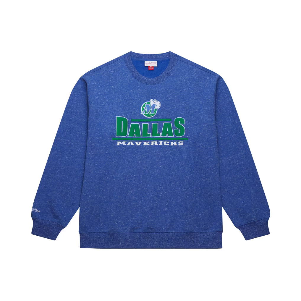 MITCHELL & NESS NBA THROW IT BACK FLEECE CREWNECK by Mitchell and Ness