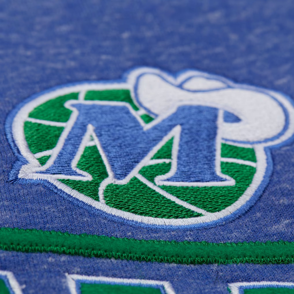 MITCHELL & NESS NBA THROW IT BACK FLEECE CREWNECK by Mitchell and Ness