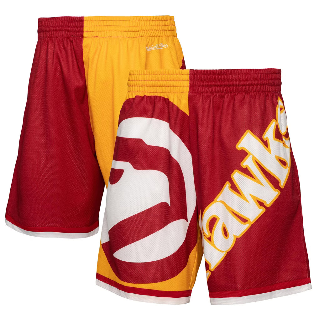 MITCHELL AND NESS NBA BIG FACE FASHION SHORTS by Mitchell and Ness