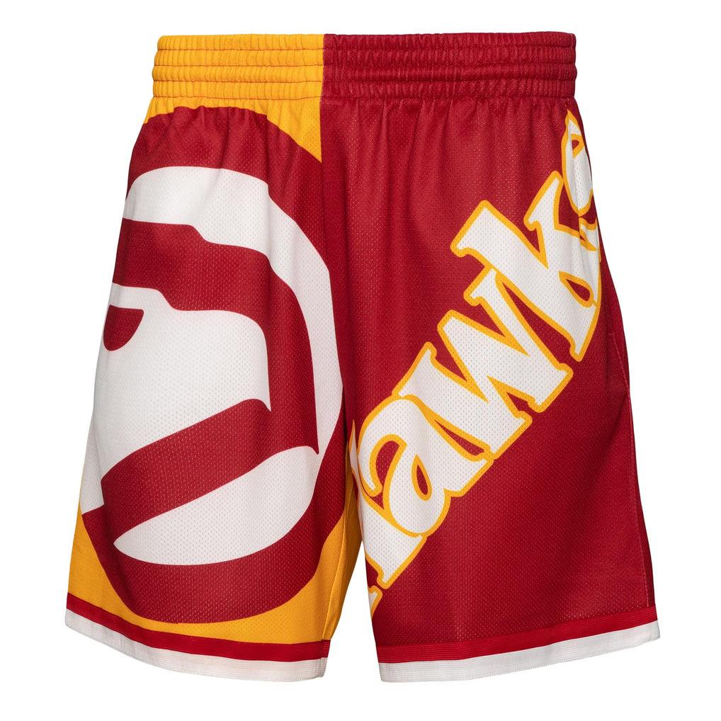 MITCHELL AND NESS NBA BIG FACE FASHION SHORTS by Mitchell and Ness