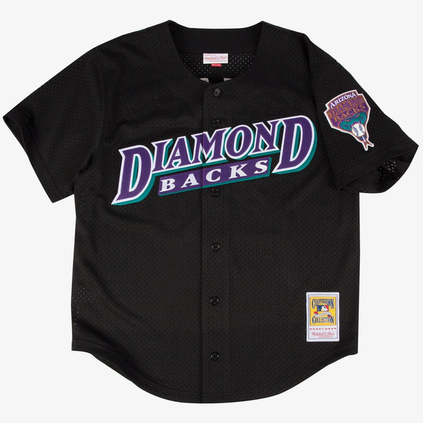 MITCHELL AND NESS AIRZONA DIAMONDBACKS AUTHENTIC 1999 RANDY JOHNSON BP JERSEY by Mitchell and Ness