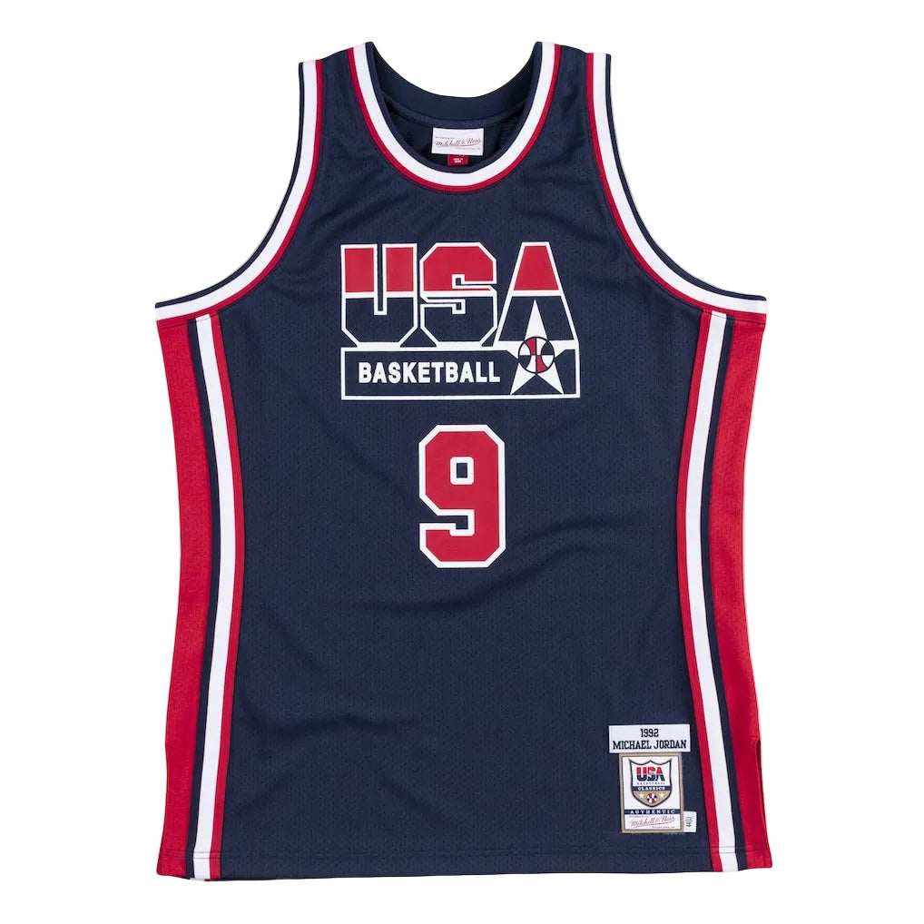 MITCHELL AND NESS MICHAEL JORDAN 1992 TEAM USA JERSEY by Mitchell and Ness