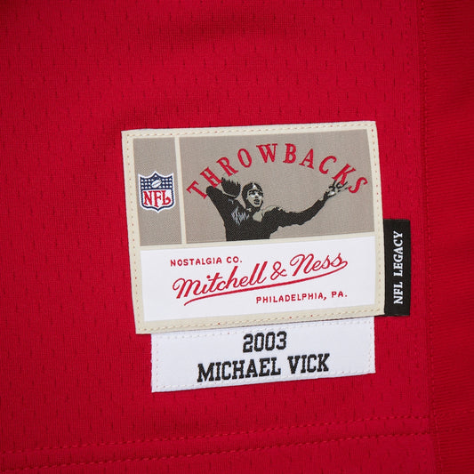 Mitchell and Ness Michael Vick Atlanta Falcons Legacy Jersey by Mitchell and Ness