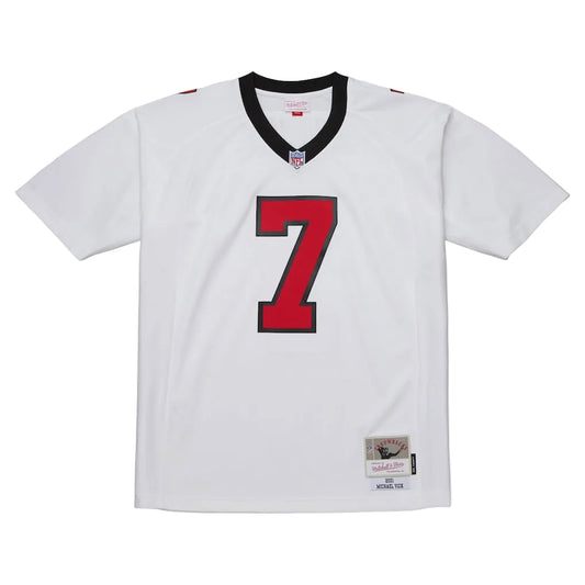 MITCHELL AND NESS NFL WHITE JERSEY ATLANTA FALCONS 2001 MICHAEL VICK JERSEY by Mitchell and Ness