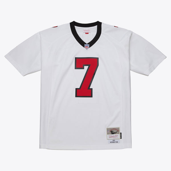 MITCHELL AND NESS NFL WHITE JERSEY ATLANTA FALCONS 2001 MICHAEL VICK JERSEY by Mitchell and Ness