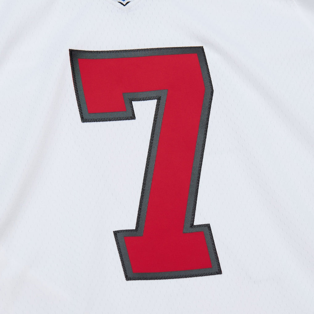 MITCHELL AND NESS NFL WHITE JERSEY ATLANTA FALCONS 2001 MICHAEL VICK JERSEY by Mitchell and Ness