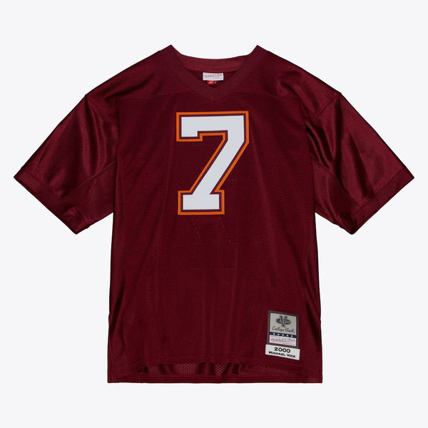 MITCHELL AND NESS NCAA DARK JERSEY VIRGINIA TECH HOKIES 2000 MICHAEL VICK