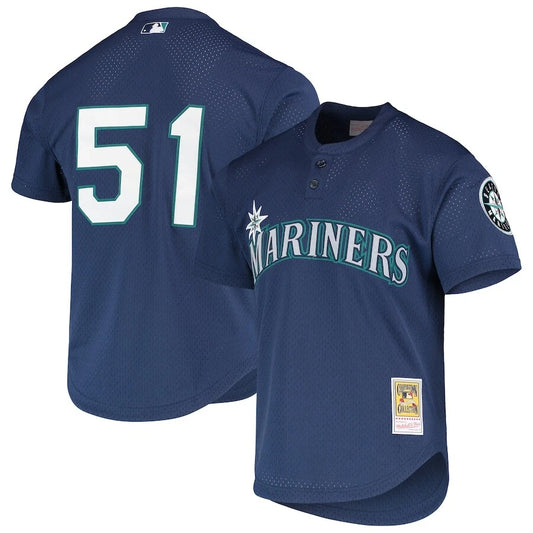 MITCHELL AND NESS SEATTLE MARINERS 2002 IRHIRO SUZUKI JERSEY by Mitchell and Ness