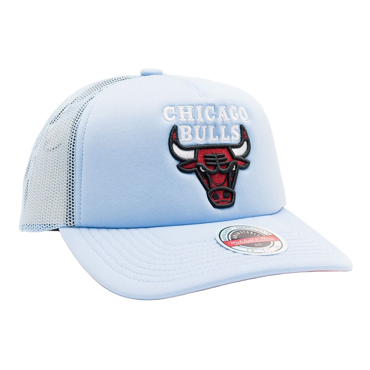 MITCHELL & NESS NBA TRUCKER BULLS - LIGHT BLUE