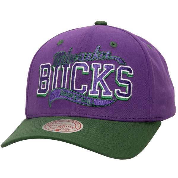 MITCHELL AND NESS NBA BUCKS HAT