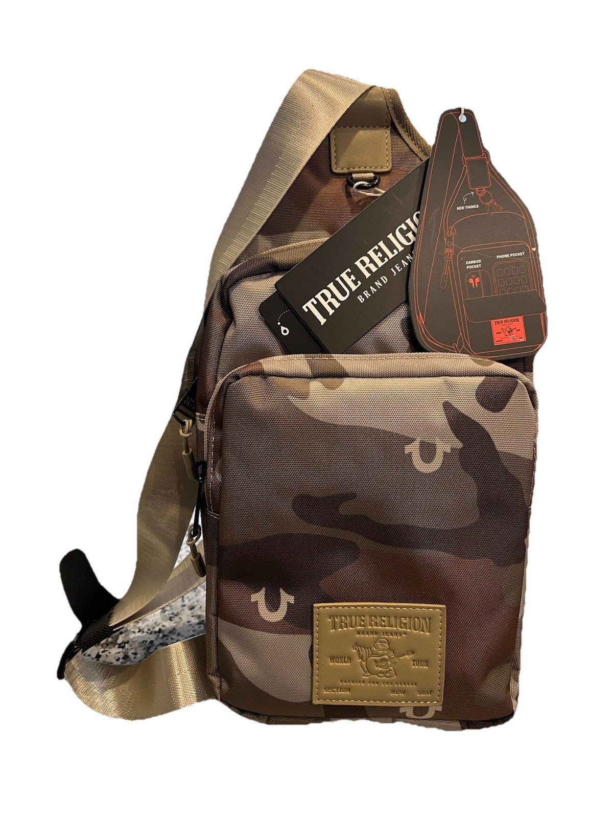 TRUE RELIGION PIPPEN MAX CROSSBODY by True Religion