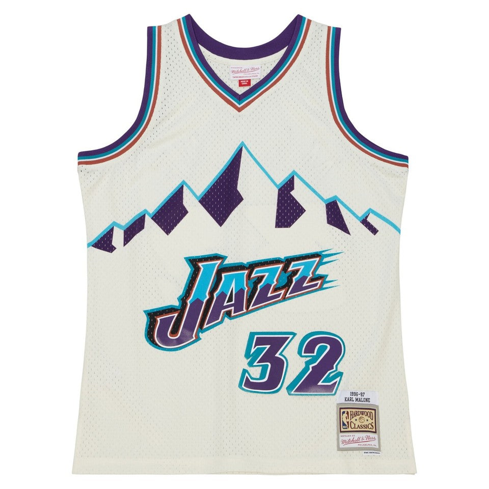 MITCHELL AND NESS KARL MALONE-JAZZ CREAM