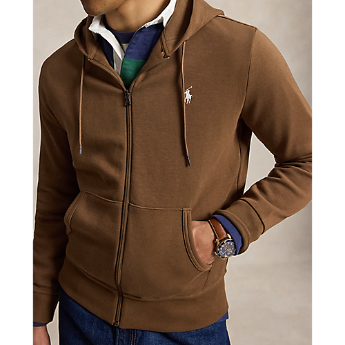 RALPH LAUREN LONG-SLEEVE DOUBLE KNIT TECH FULL-ZIP JACKET by Ralph Lauren