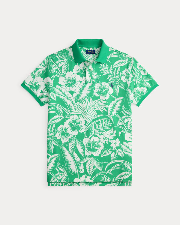 RALPH LAUREN CLASSIC FIT TROPICAL MESH POLO