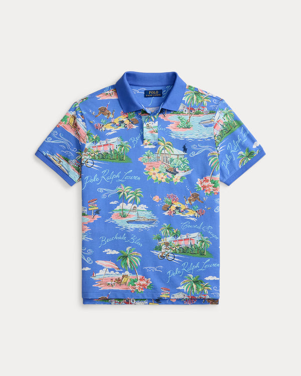 RALPH LAUREN CLASSIC FIT BEACH BEAR POLO