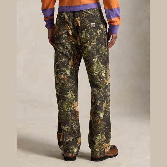 RALPH LAUREN DUNGAREE CANVAS WOVEN PANTS by Ralph Lauren