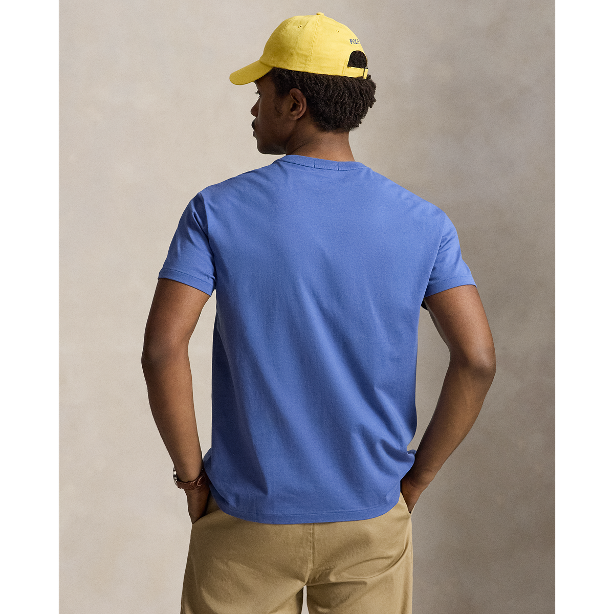 RALPH LAUREN SHORT-SLEEVE KNIT HERITAGE POLO CREST TEE by Ralph Lauren