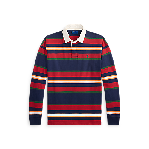 RALPH LAUREN LONG-SLEEVE YARN-DYED COTTON RUGBY POLO by Ralph Lauren