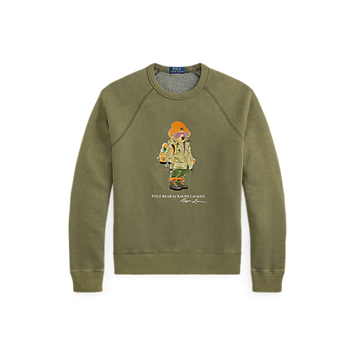 RALPH LAUREN LONG-SLEEVE RED ROCKS BEAR SWEATSHIRT by Ralph Lauren