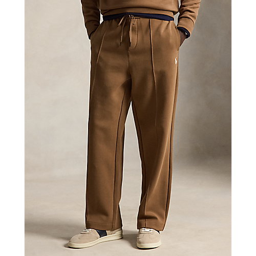 RALPH LAUREN DOUBLE KNIT TECH WIDE LEG PULL ON ATHLETIC PANT by Ralph Lauren