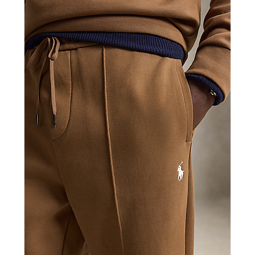 RALPH LAUREN DOUBLE KNIT TECH WIDE LEG PULL ON ATHLETIC PANT by Ralph Lauren