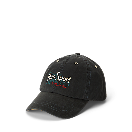 RALPH LAUREN CLASSIC TWILL VINTAGE WASH EMBROIDERED POLO SPORT CAP by Ralph Lauren
