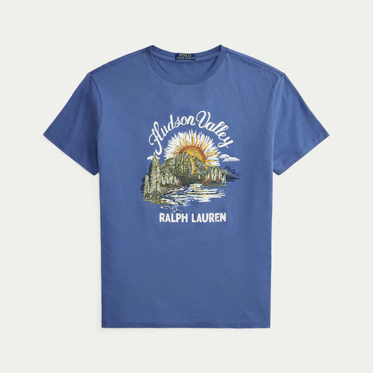 Classic Fit Jersey Graphic T-Shirt by Ralph Lauren