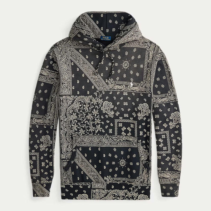 POLO BANDANA PRINT FLEECE HOODIE by RALPH LAUREN