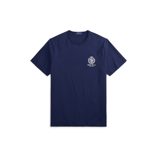 RALPH LAUREN SHORT-SLEEVE JERSEY KNIT TENNIS GRAPHIC T-SHIRT by Ralph Lauren