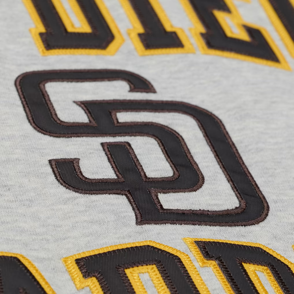 Mitchell & Ness Heather Gray Team Celebration Fleece Sweatshirt by Mitchell and Ness
