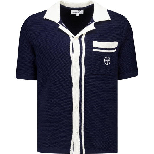 SERGIO FRATELLI CROCHET CABAN POLO by Sergio Tacchini
