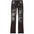 SEE YOU IN PARADISE CROSS SCYTHE PATCHED JEANS by Jordan Craig