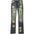 SEE YOU IN PARADISE CROSS SCYTHE PATCHED JEANS by Jordan Craig