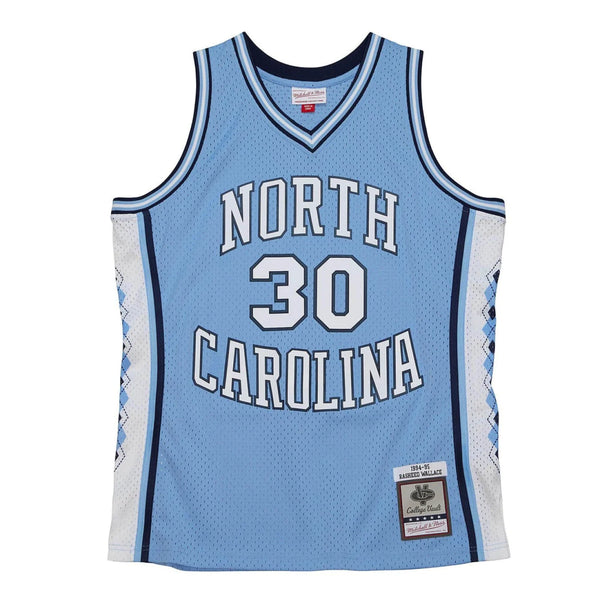MITCHELL AND NESS NCAA DARK NORTH CAROLINA TAR HEELS 1994 RASHEED WALLACE JERSEY by BLDG4