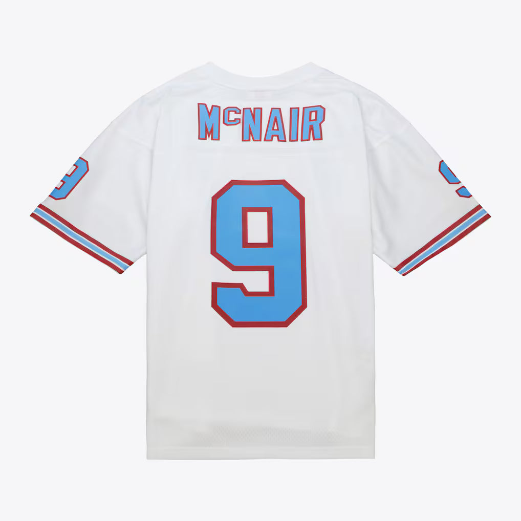 MITCHELL AND NESS TENNESSEE OILERS 1998 WHITE STEVE MCNAIR JERSEY by Mitchell and Ness