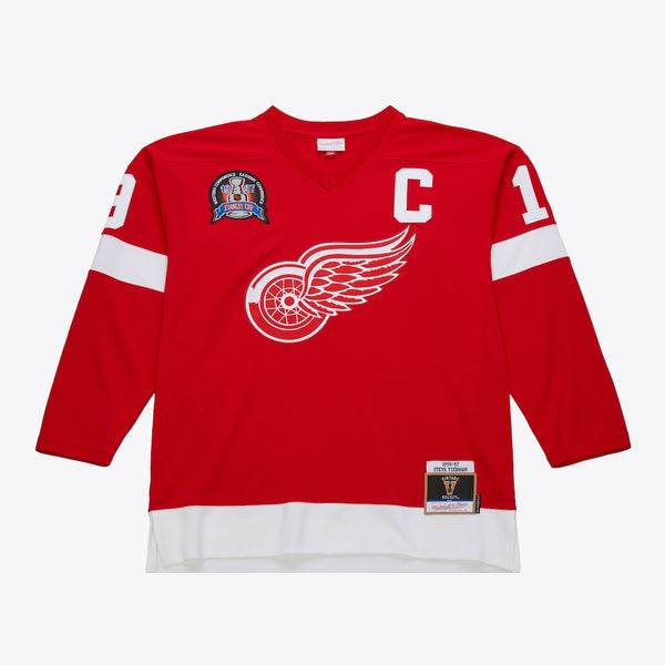 MITCHELL AND NESS DETROIT RED WINGS 1996 STEVE YZERMAN JERSEY by Mitchell and Ness