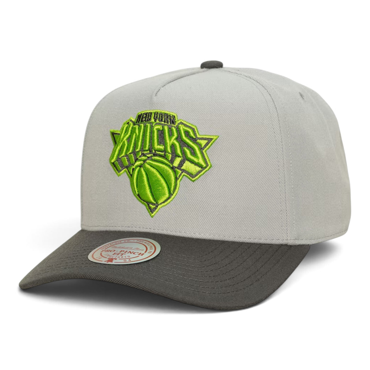 MITCHELL AND NESS GREY AND GREEN PRO HATS by Mitchell and Ness