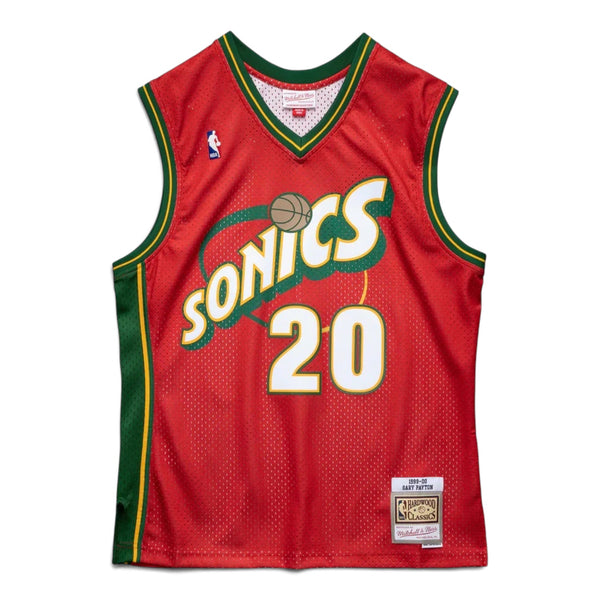 MITCHELL & NESS 1999 SEATTLE SUPERSONICS SWINGMAN JERSEY GARY PAYTON by Mitchell and Ness